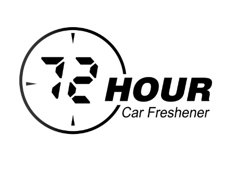 72 HOUR Car Freshener trademark artwork
