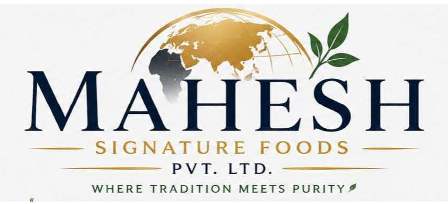 MAHESH SIGNATURE FOODS PVT. LTD. – WHERE TRADITION MEETS PURITY trademark artwork