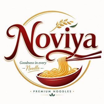 NOVIYA DEVICE OF A BOWL AND NOODLES trademark artwork