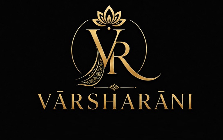 VARSHARANI WITH DEVICE VR trademark artwork