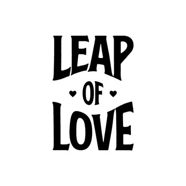 Leap of Love heart Logo trademark artwork