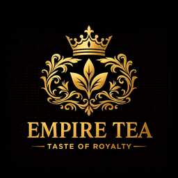 EMPIRE TEA "TASTE OF ROYAL" trademark artwork