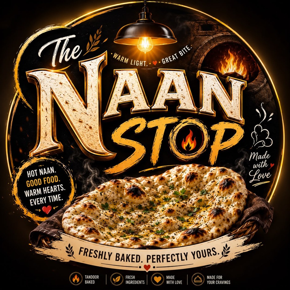 THE NAAN STOP trademark artwork