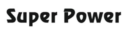 SUPER POWER trademark artwork