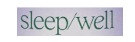 SLEEP/WELL with DEVICE trademark artwork