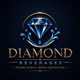 DIAMOND BEVERAGES "WHERE PURITY MEETS PERFECTION" trademark artwork