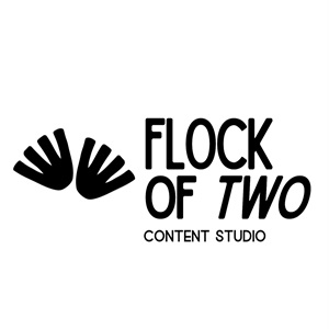 FLOCK OF TWO CONTENT STUDIO trademark artwork
