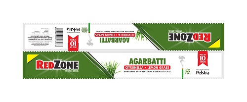 REDZONE AGARBATTI trademark artwork