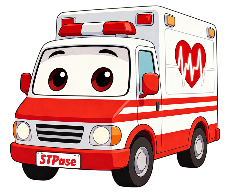 STPASE WITH MASCOT trademark artwork