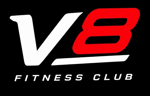 V8 FITNESS CLUB trademark artwork