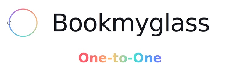 Bookmyglass One-to-One trademark artwork