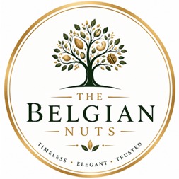 THE BELGIAN NUTS TIMELESS ELEGANT TRUSTED trademark artwork
