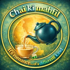 Chai ki mahfil trademark artwork
