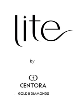 LITE BY CENTORA GOLD & DIAMONDS trademark artwork