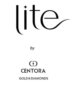 LITE BY CENTORA GOLD & DIAMONDS trademark artwork