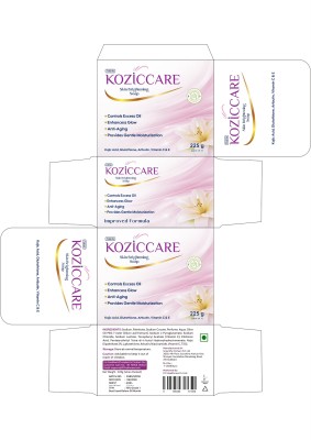 NEW KOZICCARE SKIN BRIGHTENING SOAP trademark artwork