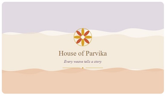 House of Parvika Every weave tells a story trademark artwork