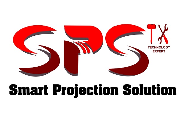 SPS along with the words 'Smart Projection Solution' and tagline 'TECHNOLOGY EXPERT' trademark artwork