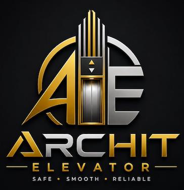 ARCHIT ELEVATOR WITH DEVICE OF AE trademark artwork