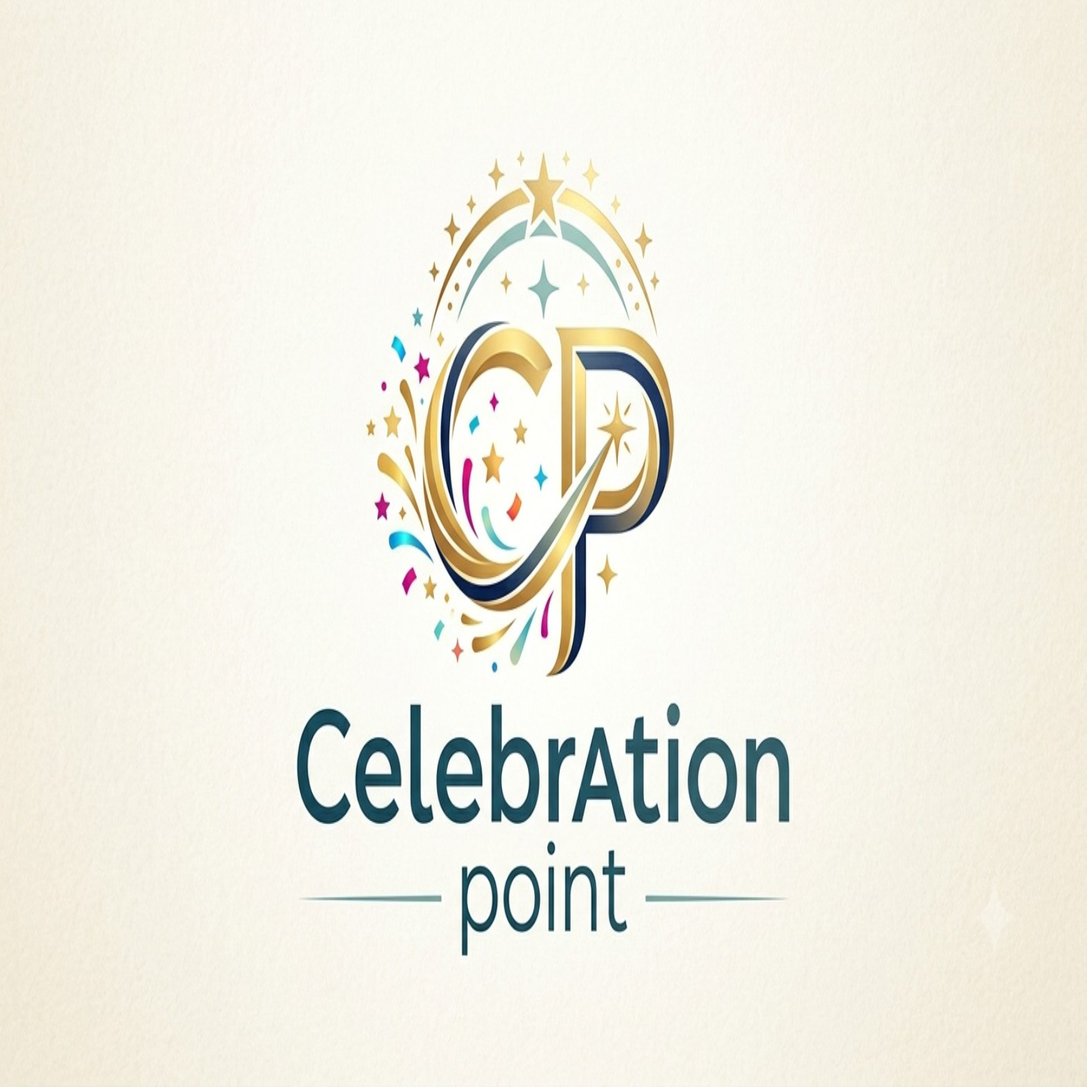 CELEBRATION POINT WITH LOGO OF CP trademark artwork