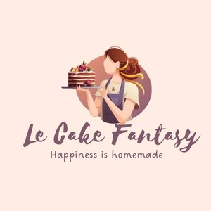 Le Cake Fantasy - Happiness is homemade trademark artwork