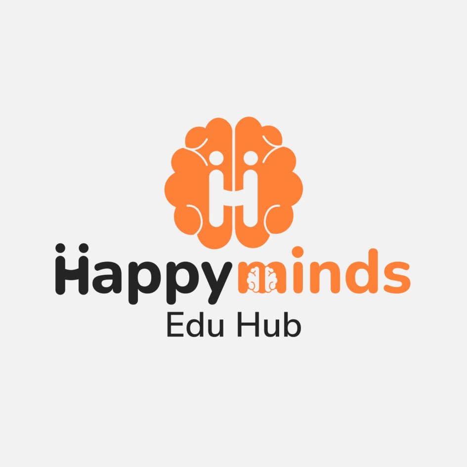 Happy minds Edu Hub trademark artwork