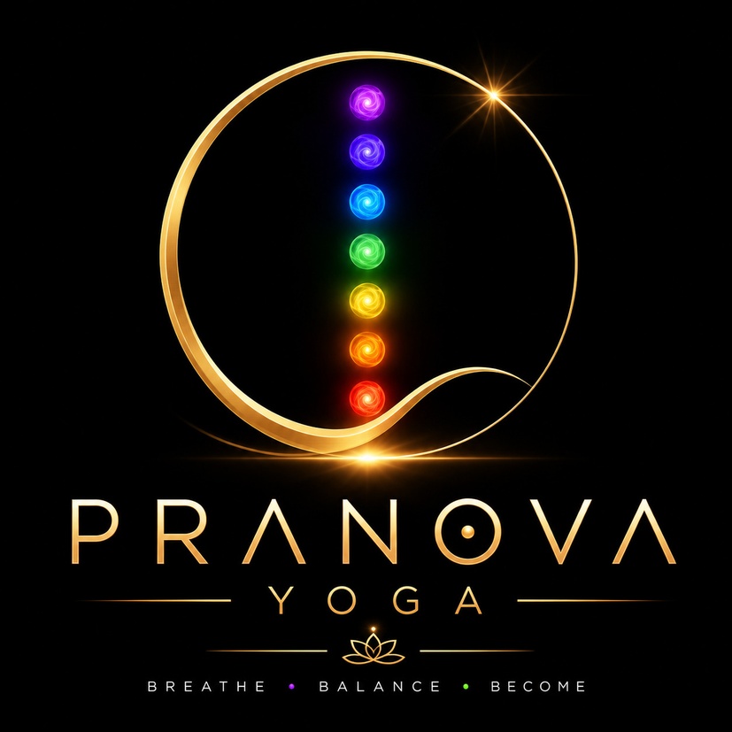 Pranova Yoga trademark artwork