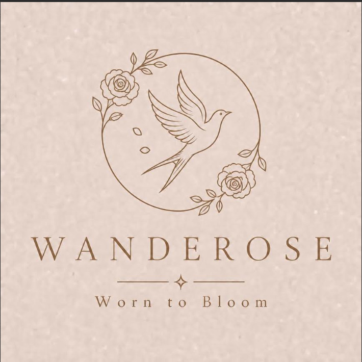 WANDEROSE Worn to Bloom trademark artwork