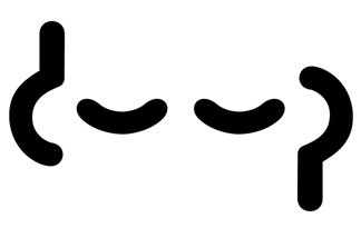 Two Sleeping Eyes trademark artwork