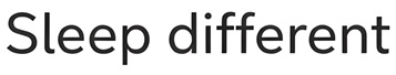 Sleep different trademark artwork