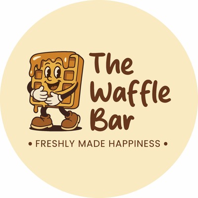 THE WAFFLE BAR "FRESHLY MADE HAPPINESS" trademark artwork