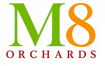 M8 ORCHARDS trademark artwork