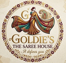 GOLDIE'S THE SAREE HOUSE It defines you trademark artwork
