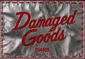 DAMAGED GOODS trademark artwork