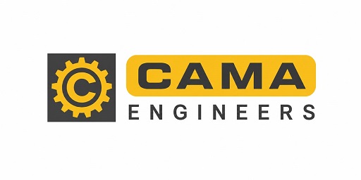 CAMA ENGINEERS WITH THE DEVICE OF C trademark artwork