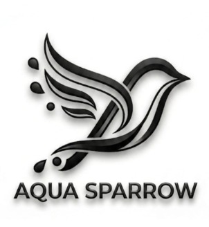 AQUA SPARROW trademark artwork