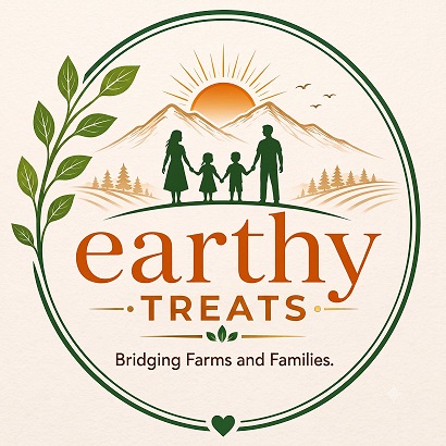earthy TREATS : Bridging Farms And Families. [WITH THE DEVICE] trademark artwork