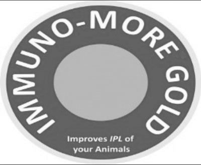 IMMUNO-MORE GOLD trademark artwork