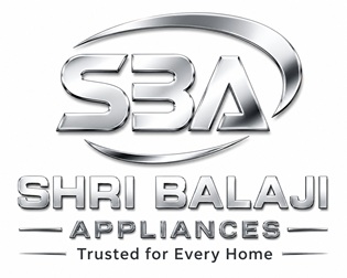 SHRI BALAJI APPLIANCES – TRUSTED FOR EVERY HOME WITH DEVICE OF SBA trademark artwork