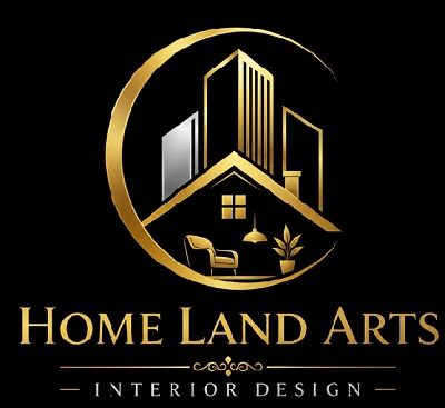 HOME LAND ARTS INTERIOR DESIGN trademark artwork