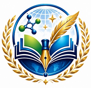 DEVICE(A Open Book With Quill Pen and Globe, Molecular structure with in a Laurel Wreath) trademark artwork