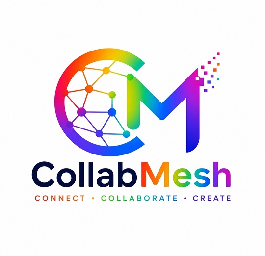 CollabMesh - CONNECT COLLABORATE CREATE trademark artwork