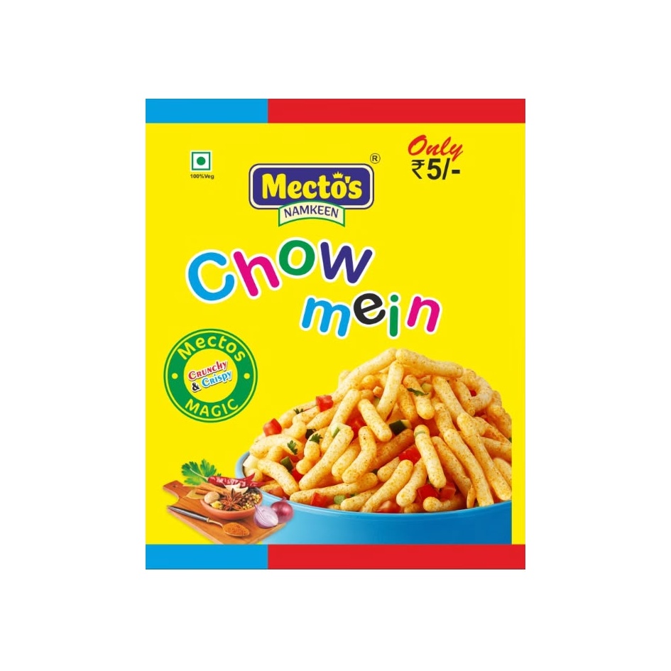 MECTO’S NAMKEEN CHOW MEIN (Label Trademark) trademark artwork