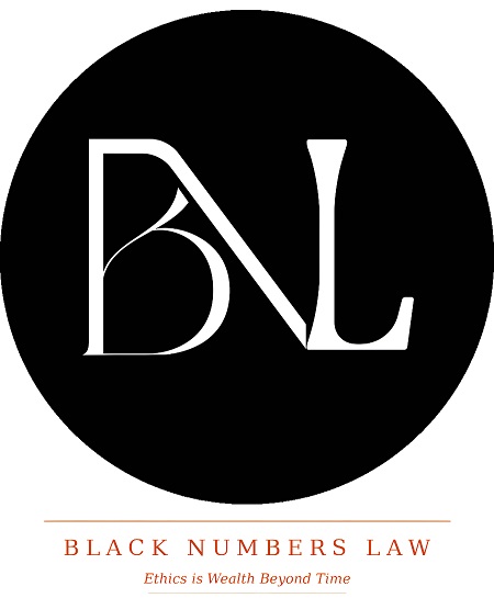 BNL- BLACK NUMBERS LAW ETHICS IS WEALTH BEYOND TIME trademark artwork