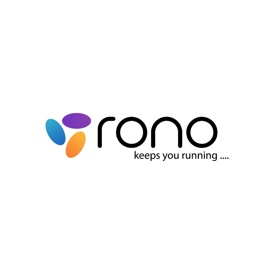 RONO-KEEPS YOU RUNNING.... trademark artwork