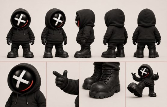 MR.X CHARACTER trademark artwork