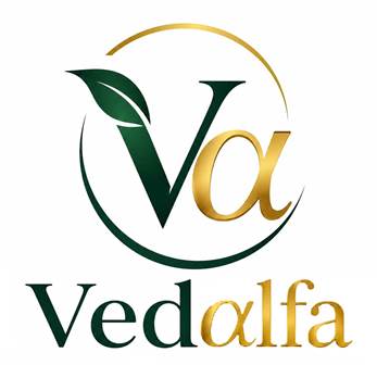 VEDALFA WITH VA trademark artwork