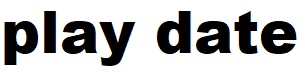 play date trademark artwork