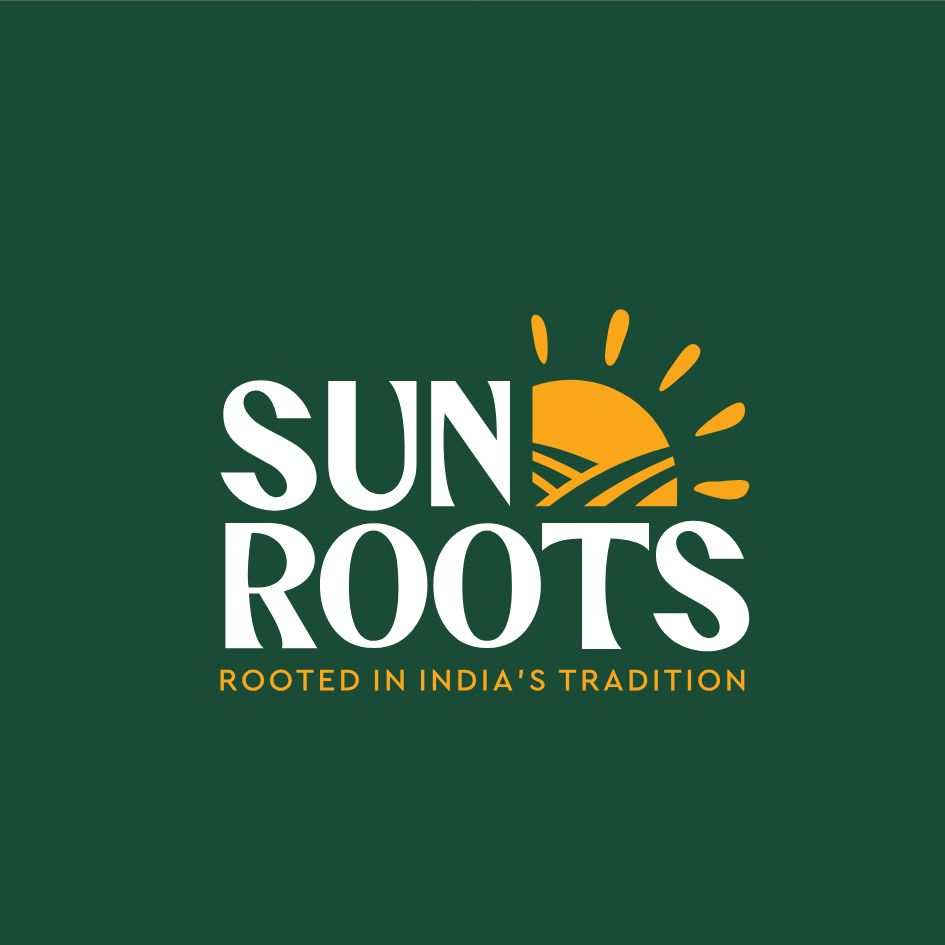 SUN ROOTS ROOTED IN INDIA’S TRADITION trademark artwork