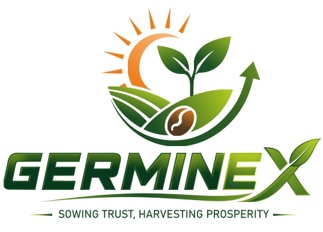 GERMINEX SOWING TRUST, HARVESTING PROSPERITY with logo trademark artwork